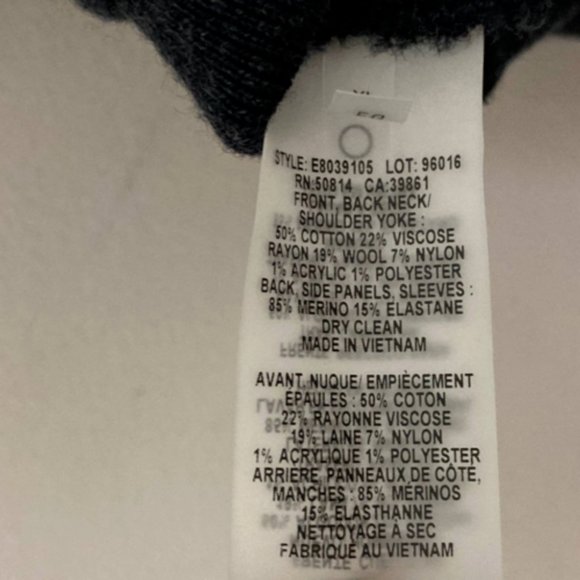 Elie Tahari Gabby Wool Blend Moto Jacket Blazer Asymmetrical Zip Tweed Raw Edge - Picture 7 of 10